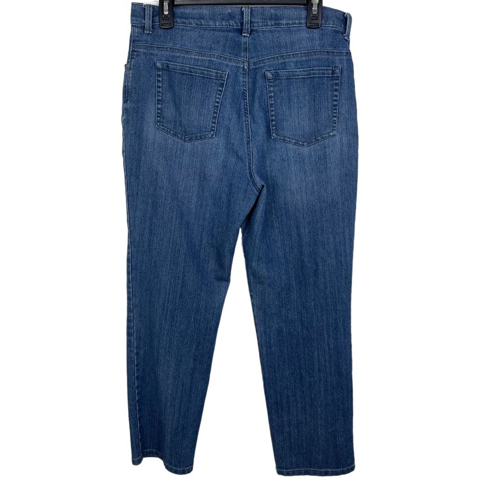 Gloria Vanderbilt Amanda  Women Stretch Denim Jeans Size 14P - Picture 2 of 9